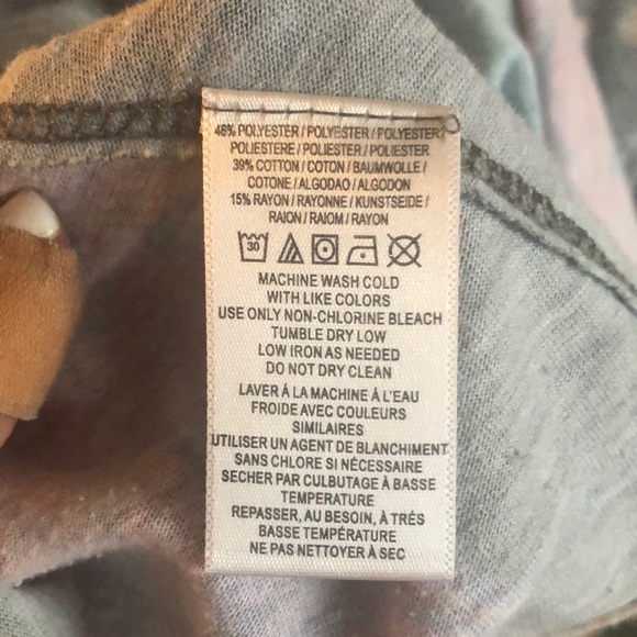 Free people faded floral top - Picture 4 of 6